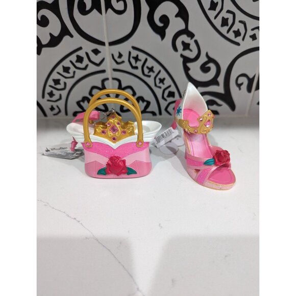Disney Parks Shoe & Purse Ornaments Sleeping Beauty Aurora Runway